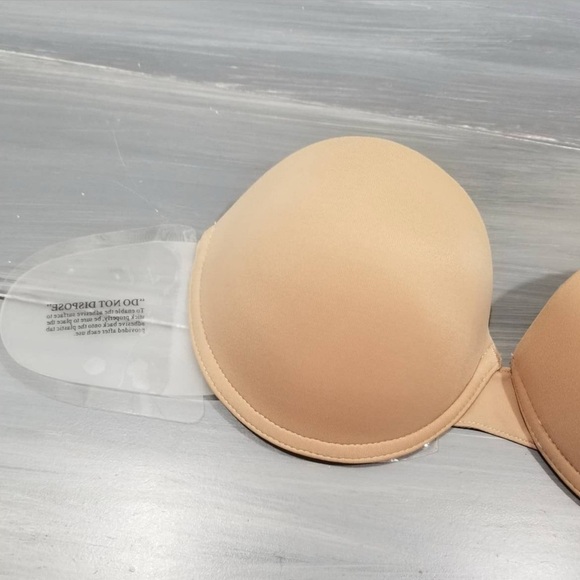 Womens Fashion Forms Go Bare Ultimate Boost Backless Strapless Bra “C” cup - Picture 6 of 10